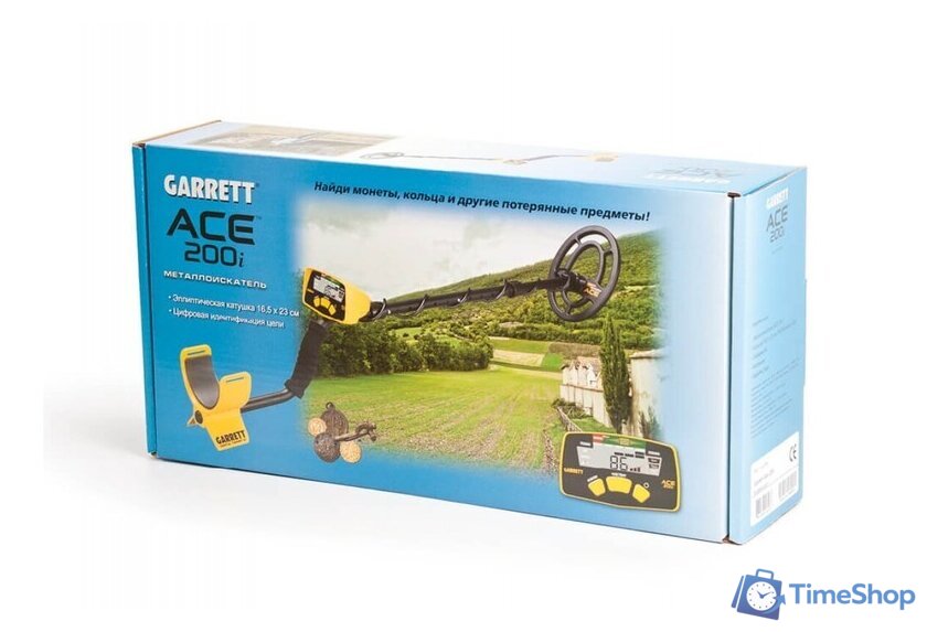 Металлоискатель Garrett Ace 200i - Изображение №8 — Интернет-магазин Time-Shop