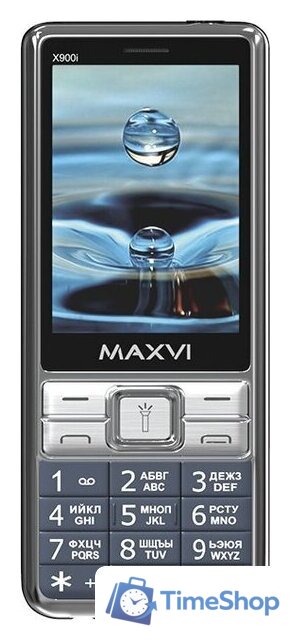 Кнопочный телефон Maxvi X900i (маренго) - Изображение №2 — Интернет-магазин Time-Shop