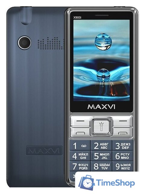 Кнопочный телефон Maxvi X900i (маренго) - Изображение №1 — Интернет-магазин Time-Shop