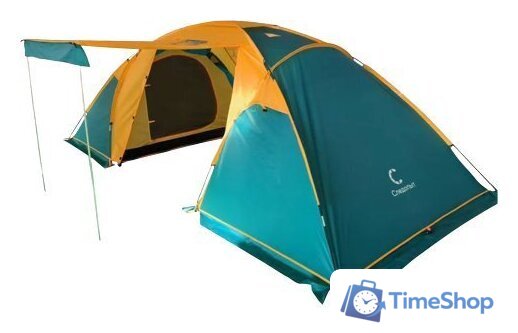 Кемпинговая палатка Следопыт Yukon 4 (оранжевый) - Изображение №1 — Интернет-магазин Time-Shop