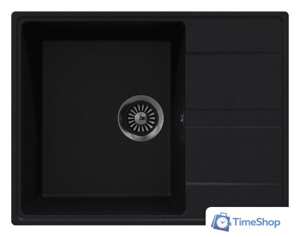 Кухонная мойка MAUNFELD Lacrima 650 MFQS-650B - Изображение №1 — Интернет-магазин Time-Shop