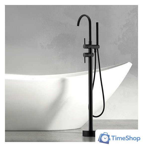 Смеситель Rea Ortis REA-B0232 (черный) - Изображение №4 — Интернет-магазин Time-Shop