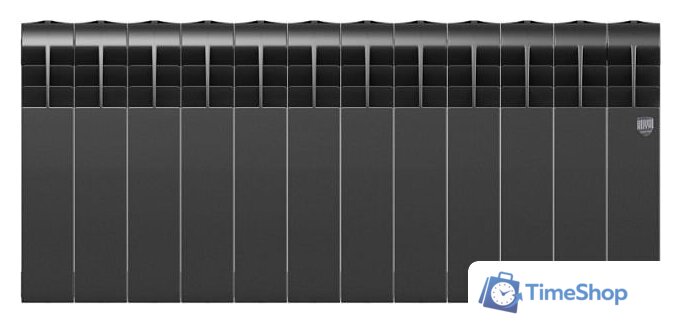 Биметаллический радиатор Royal Thermo BiLiner 350 Noir Sable (12 секций) - Изображение №2 — Интернет-магазин Time-Shop