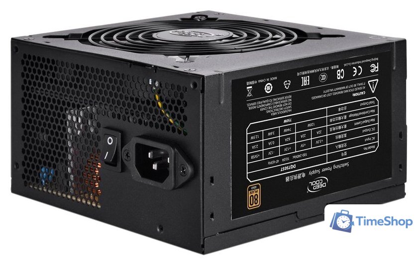 Блок питания DeepCool DQ750ST [DP-GD-DQ750ST] - Изображение №1 — Интернет-магазин Time-Shop