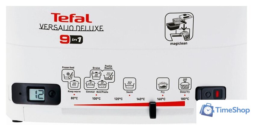 Фритюрница Tefal VERSALIO DELUXE 9IN1 [FR4950] - Изображение №8 — Интернет-магазин Time-Shop