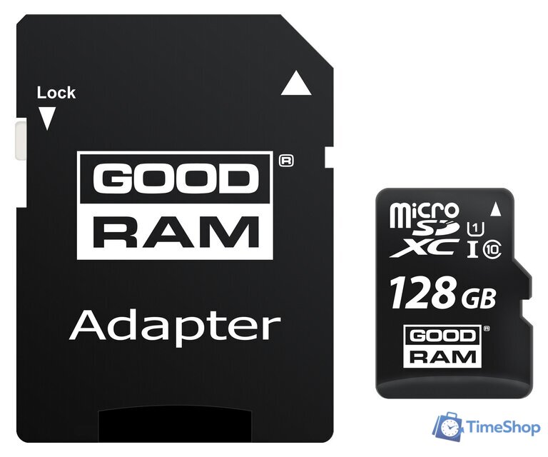 Карта памяти GOODRAM M1AA microSDXC M1AA-1280R12 128GB (с адаптером) - Изображение №1 — Интернет-магазин Time-Shop