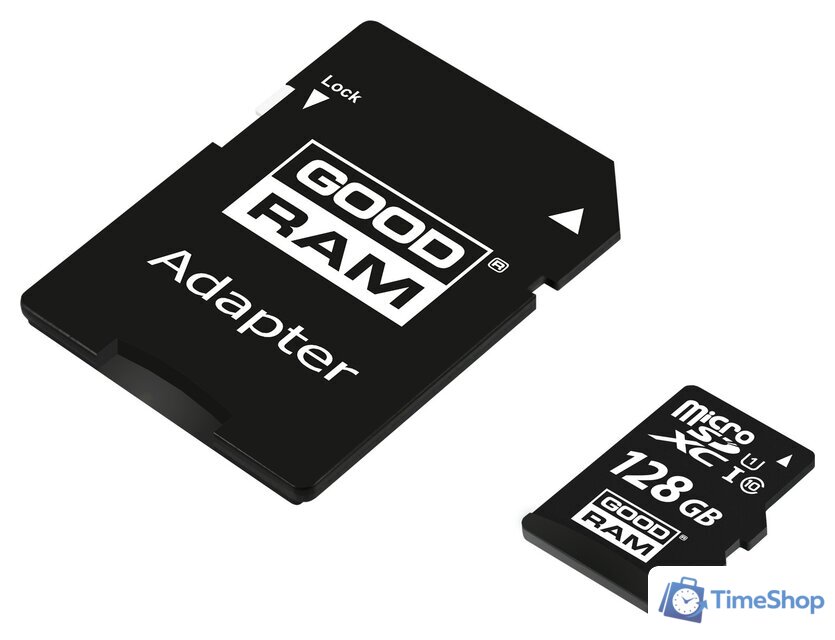 Карта памяти GOODRAM M1AA microSDXC M1AA-1280R12 128GB (с адаптером) - Изображение №2 — Интернет-магазин Time-Shop