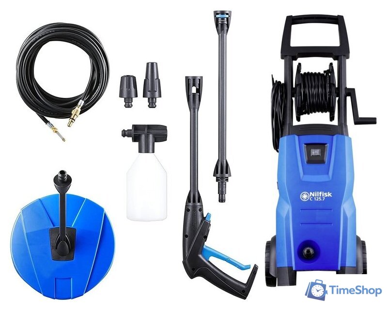 Мойка высокого давления Nilfisk-Alto C 125.7-6 PCD X-TRA - Изображение №1 — Интернет-магазин Time-Shop