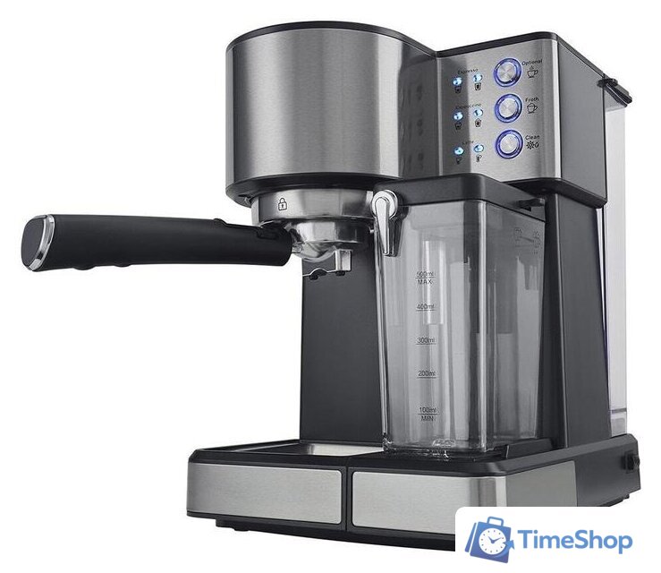 Рожковая кофеварка Polaris PCM 1536E Adore Cappuccino - Изображение №2 — Интернет-магазин Time-Shop