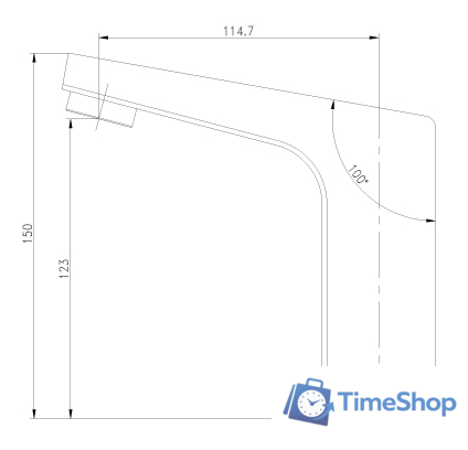 Смеситель Lemark Project [LM4650CE] - Изображение №2 — Интернет-магазин Time-Shop