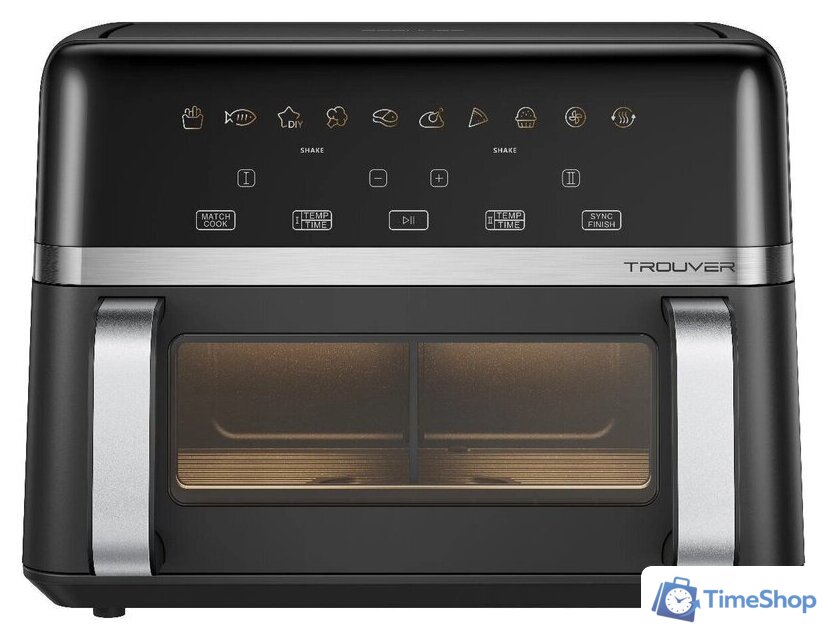 Аэрогриль (аэрофритюрница) Trouver FD20s Pro Black (черный) - Изображение №1 — Интернет-магазин Time-Shop