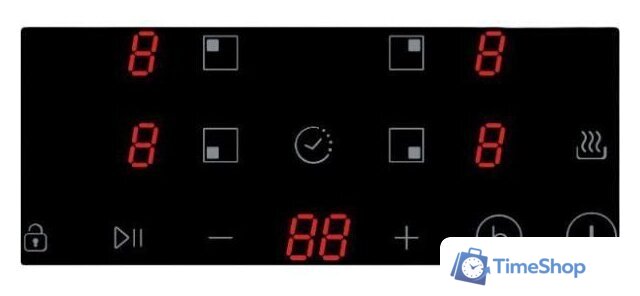 Варочная панель Candy CHXY64NB - Изображение №4 — Интернет-магазин Time-Shop