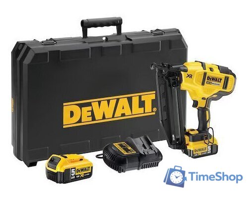 Гвоздезабиватель DeWalt DCN660P2 (с 2-мя АКБ, кейс) - Изображение №1 — Интернет-магазин Time-Shop
