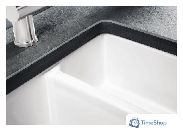 Кухонная мойка Blanco Subline 375-U (глянцевый белый) 516035 - Изображение №3 — Интернет-магазин Time-Shop