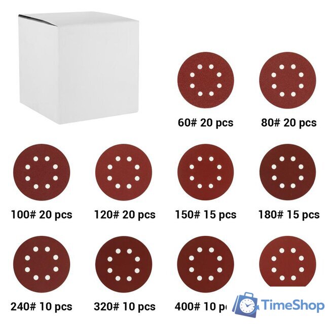 Шлифлист Deko SD150 065-0671 (150шт) - Изображение №1 — Интернет-магазин Time-Shop