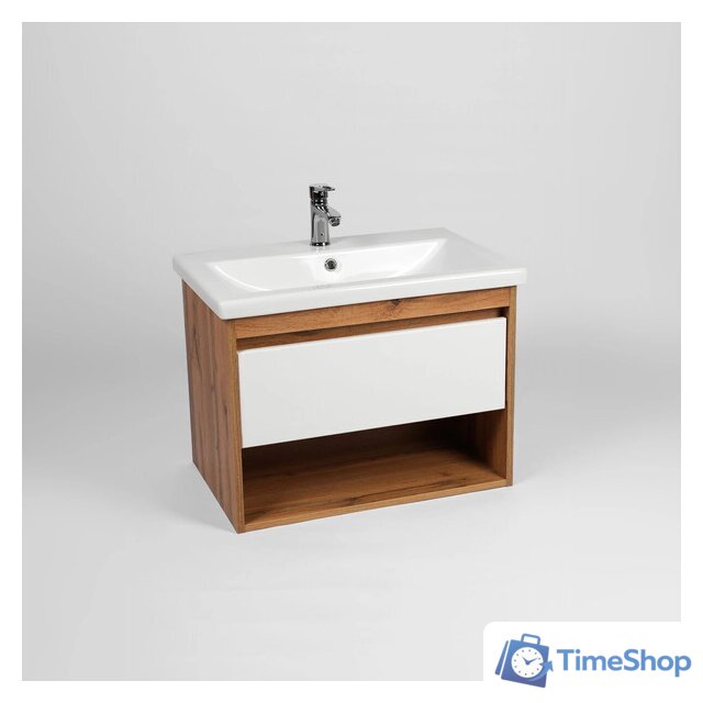  Viant Тумба под умывальник Бостон Como 70 VBOS70CO-T1YP - Изображение №3 — Интернет-магазин Time-Shop