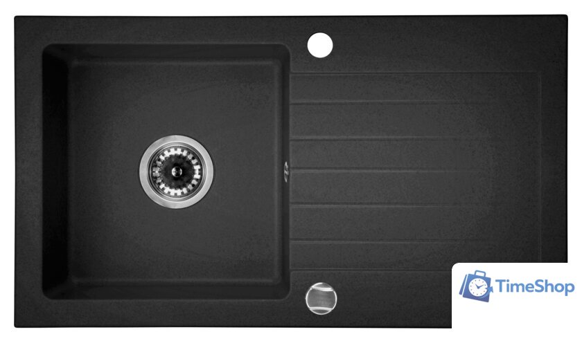 Кухонная мойка Deante Zorba ZQZ 2113 (графитовый) - Изображение №1 — Интернет-магазин Time-Shop