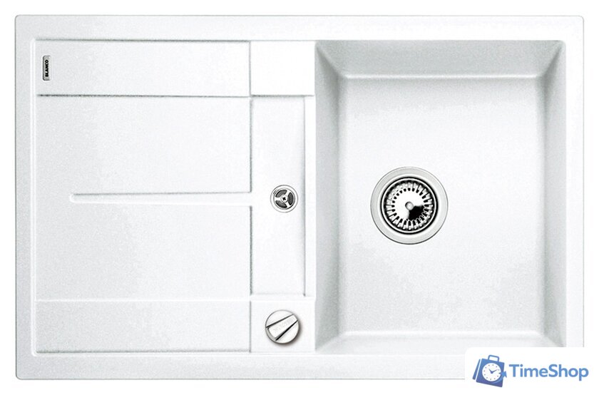 Кухонная мойка Blanco METRA 45 S (белый) [513028] - Изображение №1 — Интернет-магазин Time-Shop