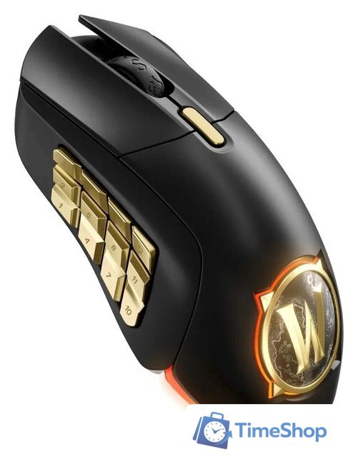 Игровая мышь SteelSeries Aerox 9 Wireless World of Warcraft Edition - Изображение №1 — Интернет-магазин Time-Shop