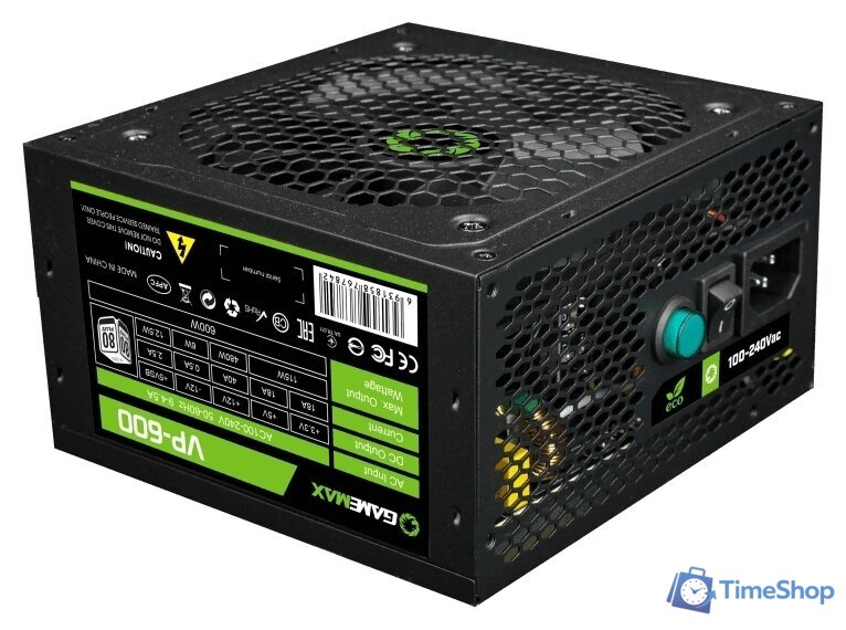 Блок питания GameMax VP-600 - Изображение №1 — Интернет-магазин Time-Shop