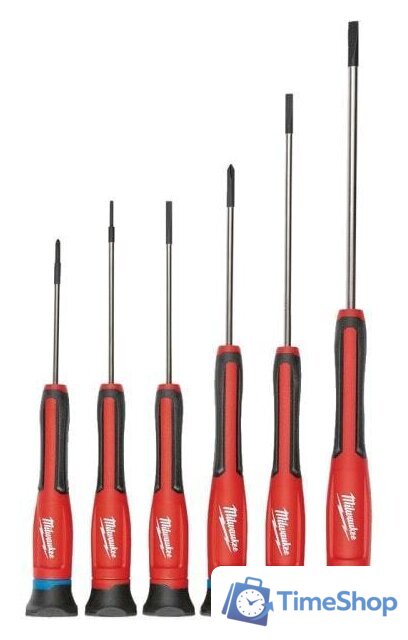 Набор отверток прецизионных Milwaukee 4932471869 (6 предметов) - Изображение №1 — Интернет-магазин Time-Shop