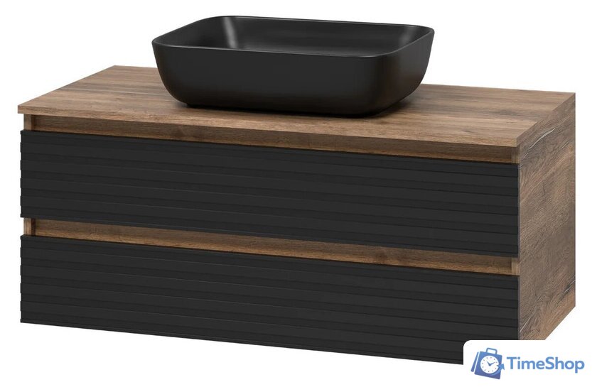  Brevita Тумба под умывальник Dakota 100 DAK-09100-19/02-2Я - Изображение №2 — Интернет-магазин Time-Shop