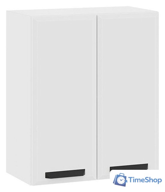 Шкаф навесной Трия Тиана 1В6 (белый/белый супермат) - Изображение №1 — Интернет-магазин Time-Shop