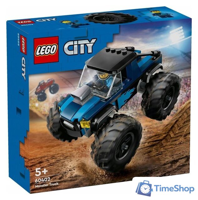 Конструктор LEGO City 60402 Синий монстр-трак - Изображение №1 — Интернет-магазин Time-Shop