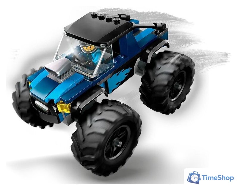 Конструктор LEGO City 60402 Синий монстр-трак - Изображение №4 — Интернет-магазин Time-Shop