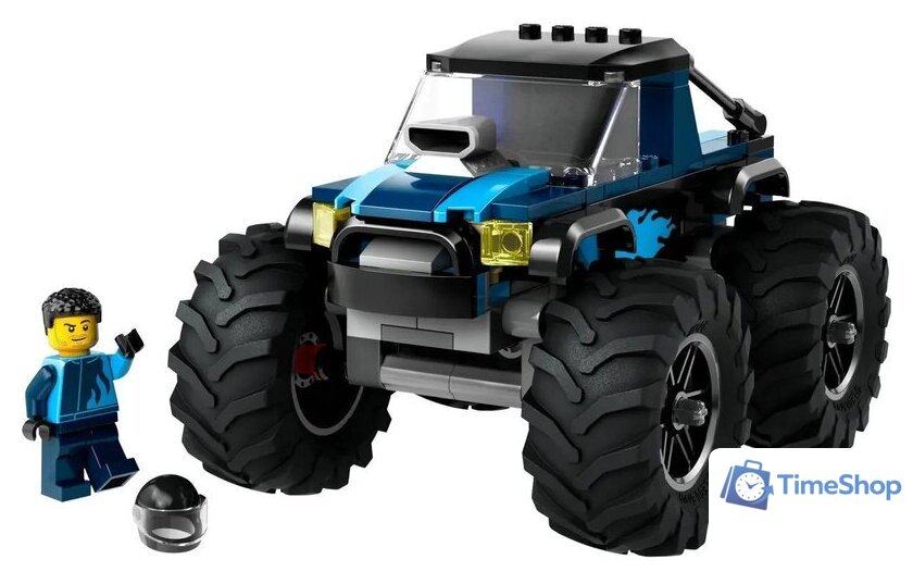 Конструктор LEGO City 60402 Синий монстр-трак - Изображение №3 — Интернет-магазин Time-Shop