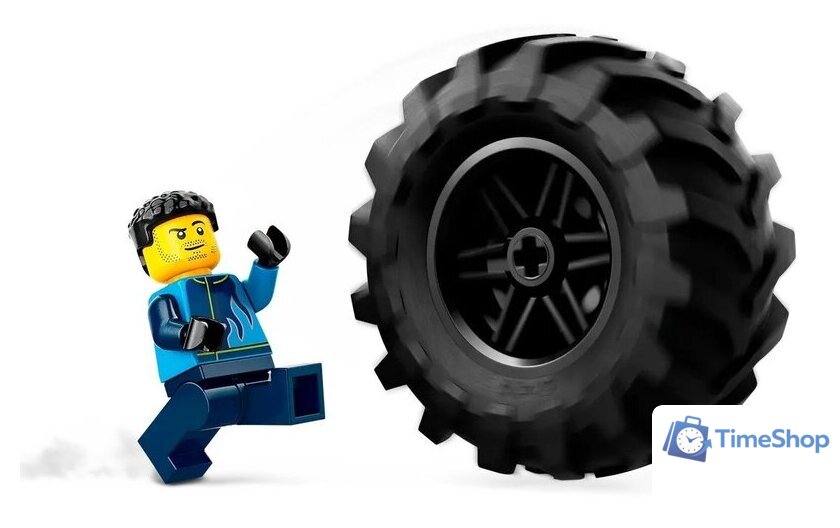 Конструктор LEGO City 60402 Синий монстр-трак - Изображение №5 — Интернет-магазин Time-Shop