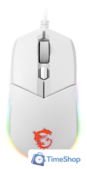 Игровая мышь MSI Clutch GM11 White - Изображение №1 — Интернет-магазин Time-Shop