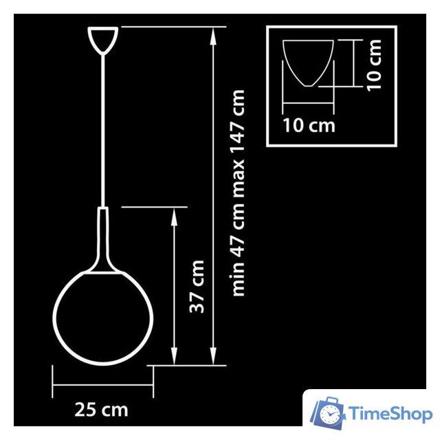 Светильник Lightstar 813033 - Изображение №2 — Интернет-магазин Time-Shop