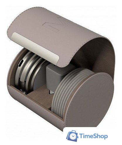 Беспроводное зарядное Magssory Signature Disc Pro для Apple 3 в 1 WCH073 (титановый) - Изображение №5 — Интернет-магазин Time-Shop