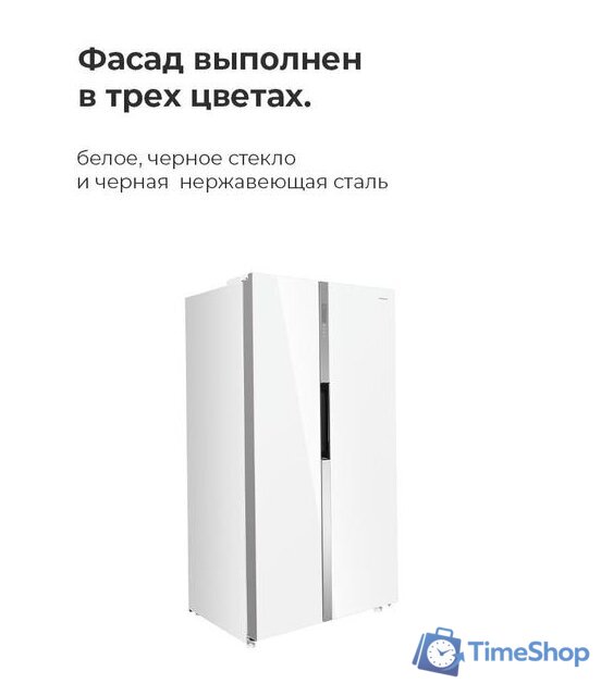 Холодильник side by side MAUNFELD MFF177NFSB - Изображение №32 — Интернет-магазин Time-Shop
