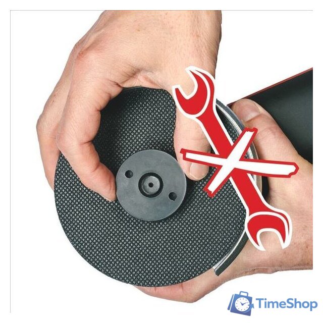 Угловая шлифмашина Einhell AXXIO 18/125 Q (без АКБ) - Изображение №4 — Интернет-магазин Time-Shop