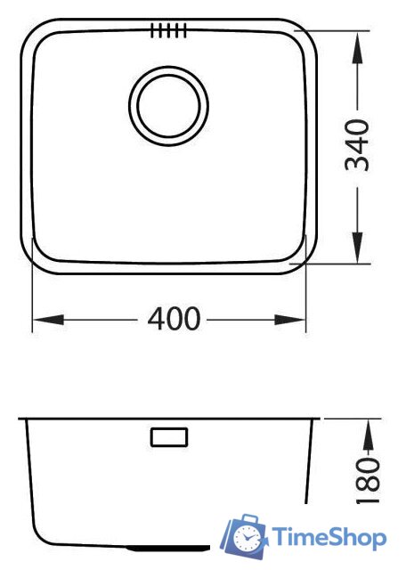 Кухонная мойка Alveus Luno 20 1128740 - Изображение №3 — Интернет-магазин Time-Shop
