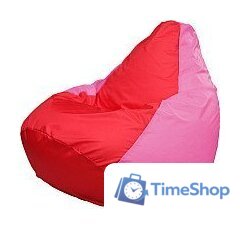 Кресло-мешок Flagman Груша Супер Мега 4XL Г5.1-175 (красный/розовый) - Изображение №1 — Интернет-магазин Time-Shop
