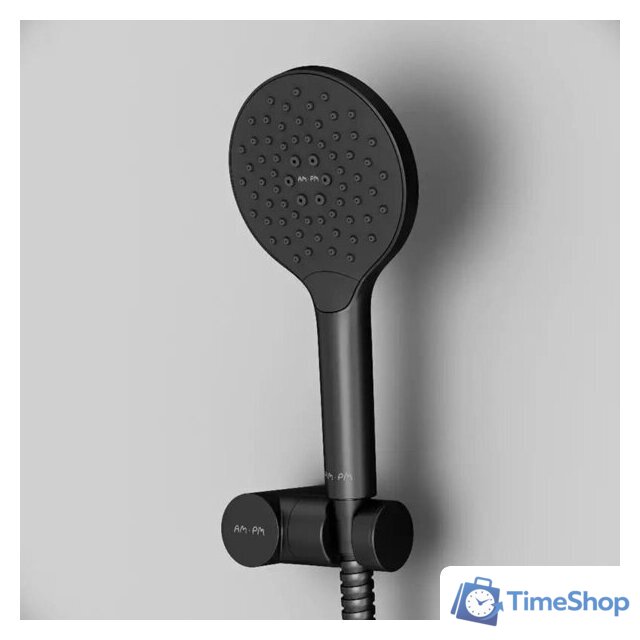 Душевой гарнитур  AM.PM Like F0118022 (черный) - Изображение №2 — Интернет-магазин Time-Shop