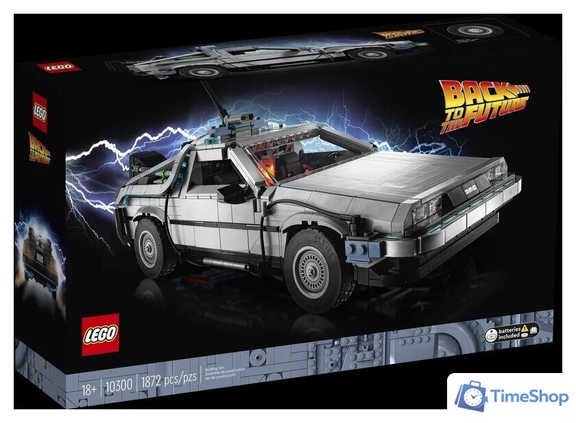 Конструктор LEGO Creator Expert 10300 Back to the Future Time Machine - Изображение №1 — Интернет-магазин Time-Shop