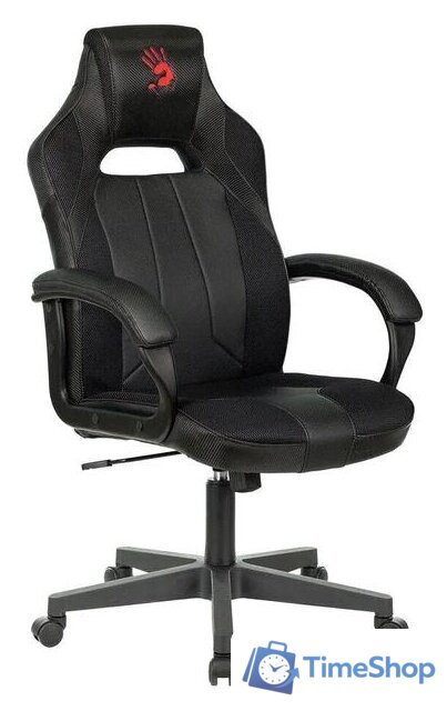 Игровое (геймерское) кресло A4Tech Bloody GC-200 (черный) - Изображение №1 — Интернет-магазин Time-Shop