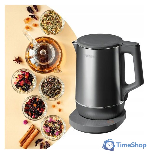 Электрический чайник Webber CEYLON WK-717 - Изображение №3 — Интернет-магазин Time-Shop