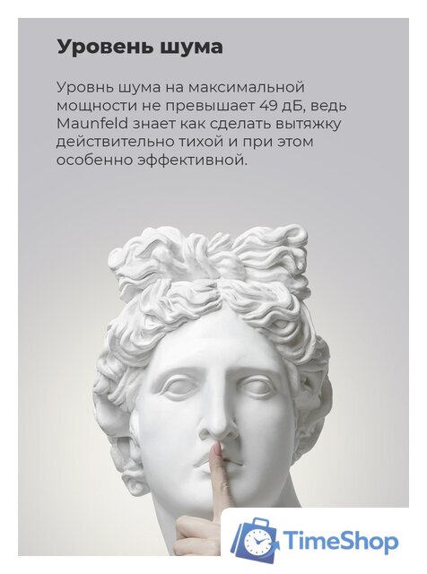 Кухонная вытяжка MAUNFELD MPA 50 (нержавеющая сталь) - Изображение №9 — Интернет-магазин Time-Shop