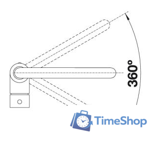 Смеситель Blanco Mili (белый) - Изображение №3 — Интернет-магазин Time-Shop