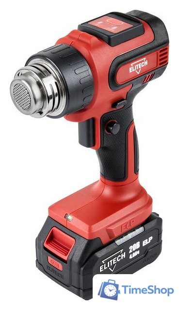 Промышленный фен ELITECH ТВА 20СЛ5 (с 1-им АКБ, кейс) - Изображение №1 — Интернет-магазин Time-Shop