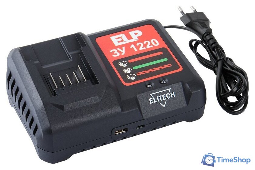 Промышленный фен ELITECH ТВА 20СЛ5 (с 1-им АКБ, кейс) - Изображение №10 — Интернет-магазин Time-Shop