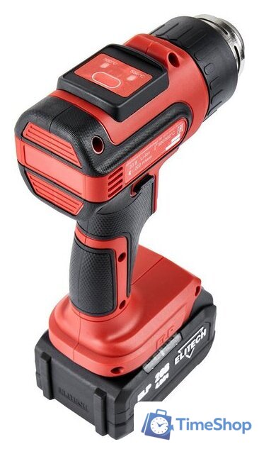 Промышленный фен ELITECH ТВА 20СЛ5 (с 1-им АКБ, кейс) - Изображение №4 — Интернет-магазин Time-Shop