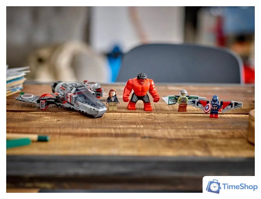 Конструктор LEGO Super Heroes Битва Капитана Америки против Красного Халка 76292 - Изображение №13 — Интернет-магазин Time-Shop