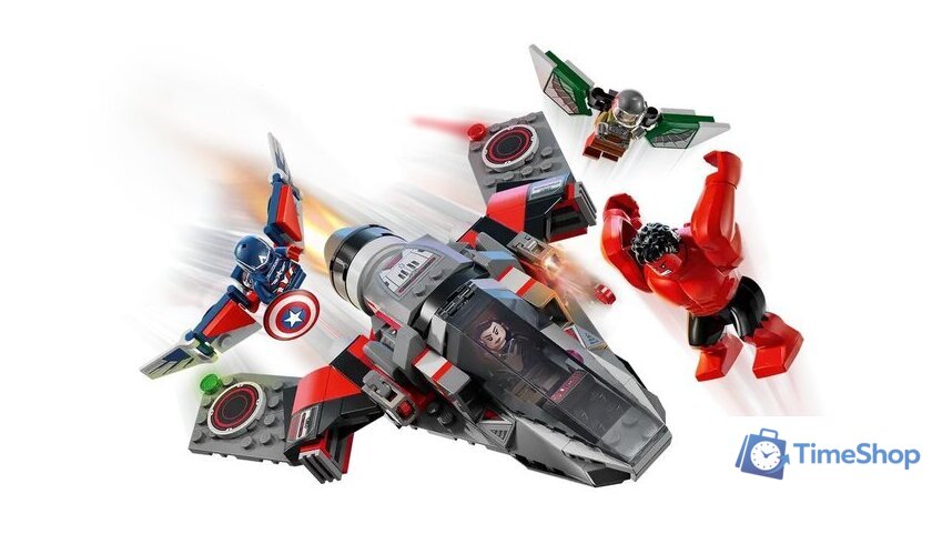 Конструктор LEGO Super Heroes Битва Капитана Америки против Красного Халка 76292 - Изображение №5 — Интернет-магазин Time-Shop