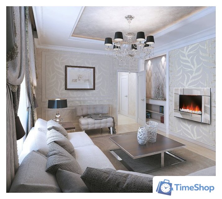 Электрокамин Electrolux EFP/W-2000S (зеркальный) - Изображение №2 — Интернет-магазин Time-Shop